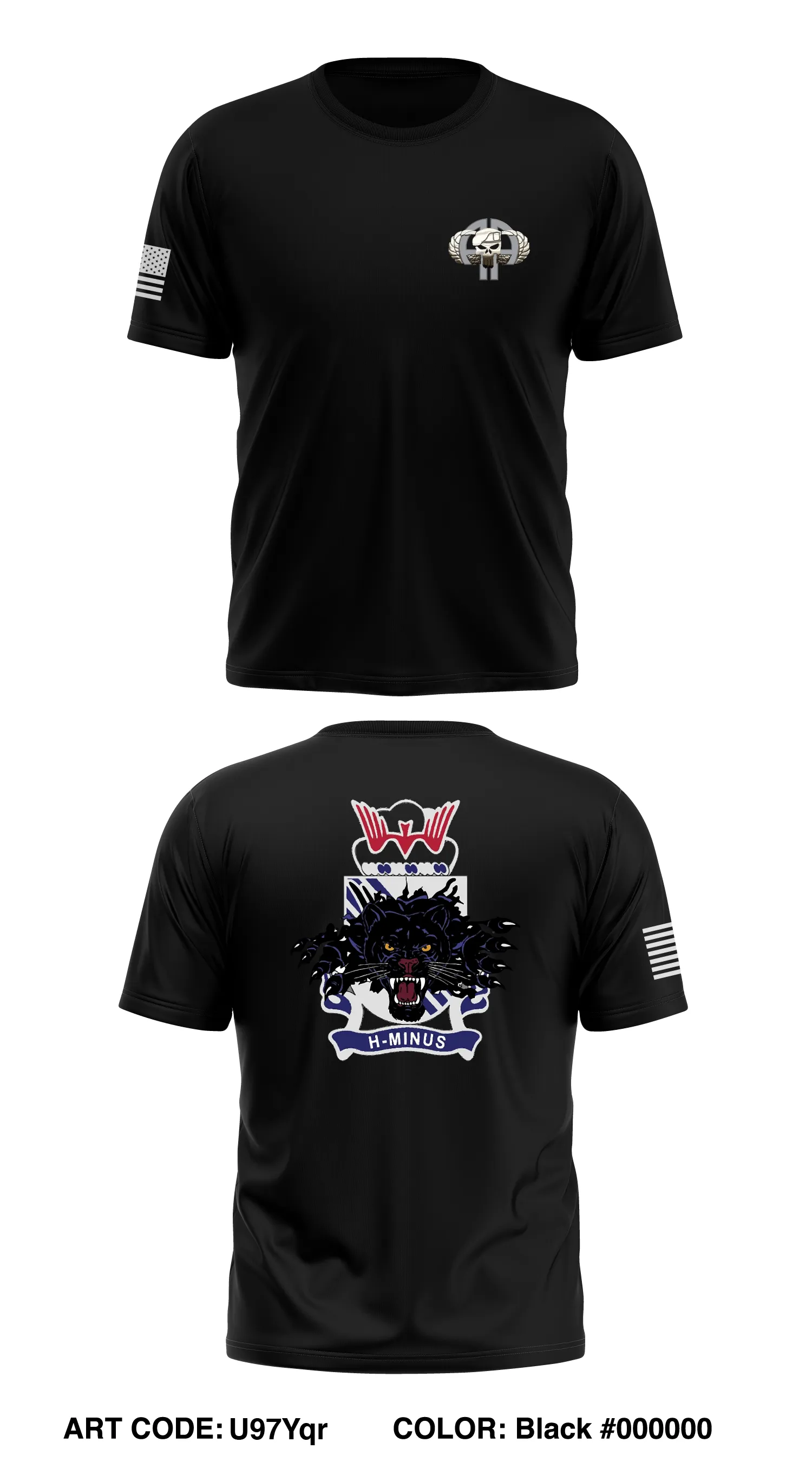 D CO. 1 BN  505th PIR Store 1 Core Men's SS Performance Tee - U97Yqr