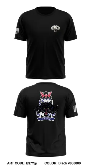 D CO. 1 BN  505th PIR Store 1 Core Men's SS Performance Tee - U97Yqr