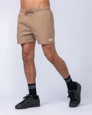 Daily 4" Shorts - Tan