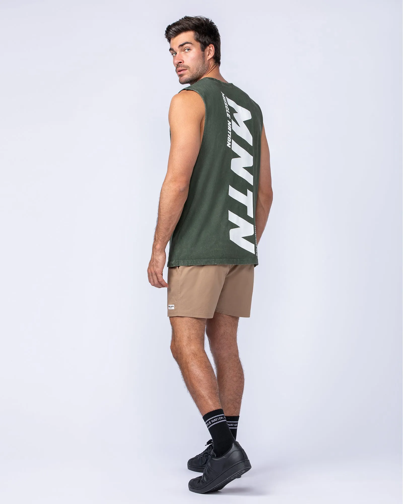 Daily 4" Shorts - Tan