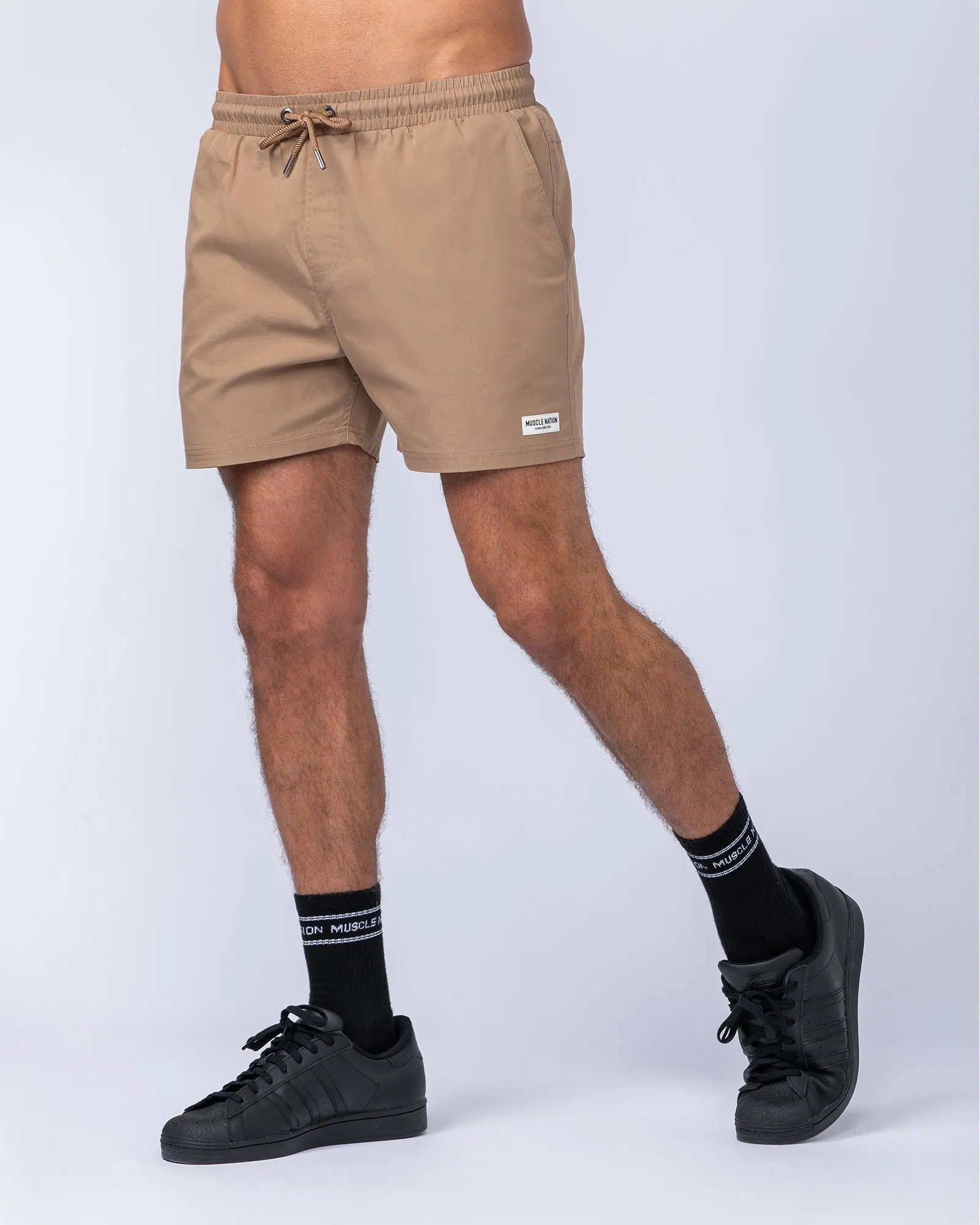 Daily 4" Shorts - Tan