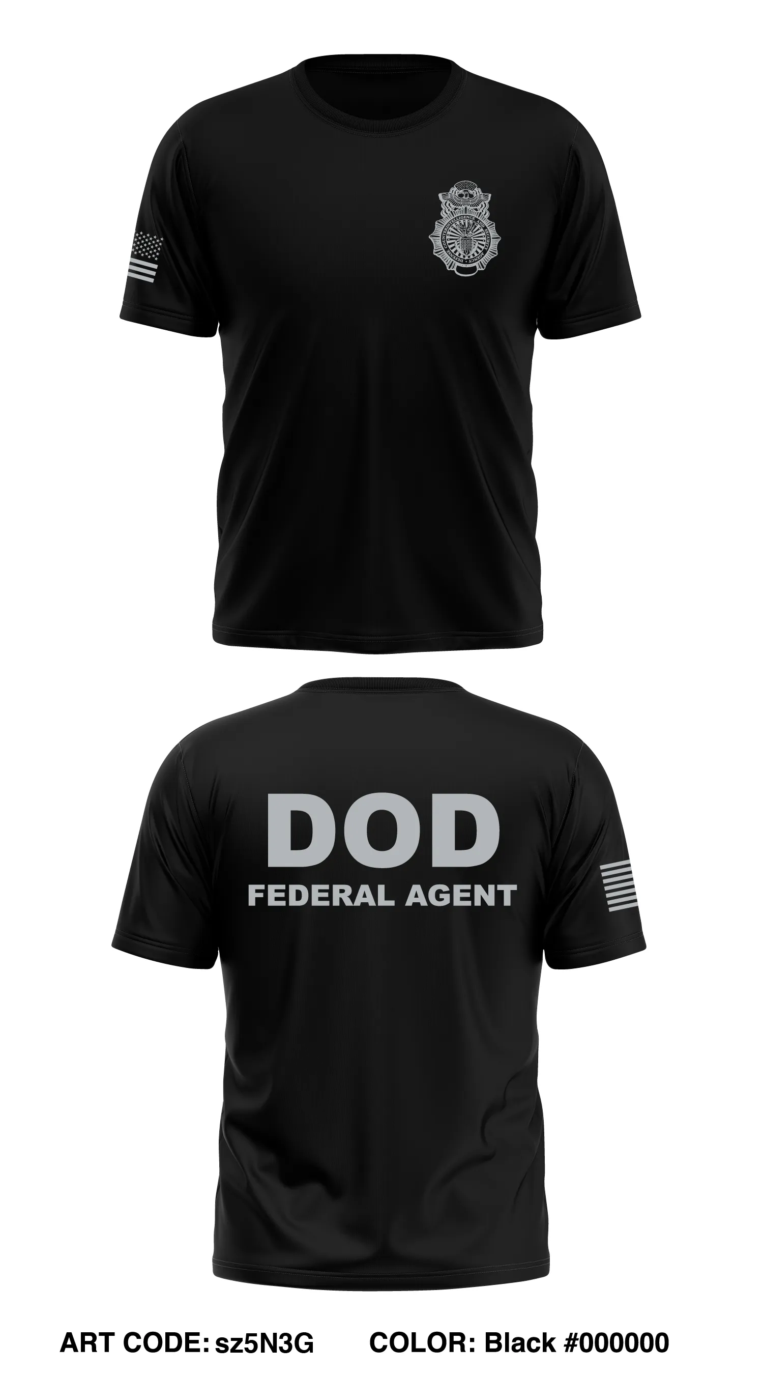 Defense Counterintelligence & Security Agency Core Men's SS Performance Tee - sz5N3G