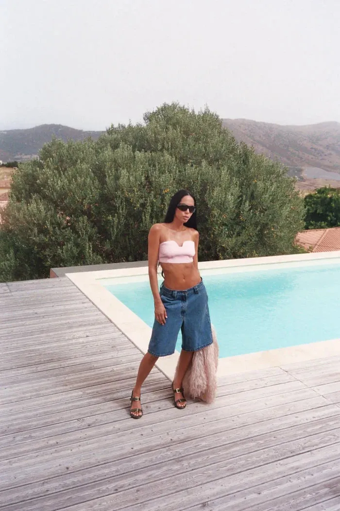 Denim Wide shorts Raha