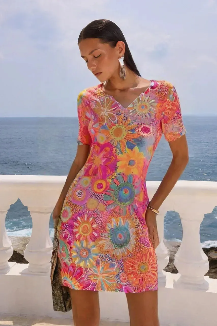 Diana | Sunny Floral Dress