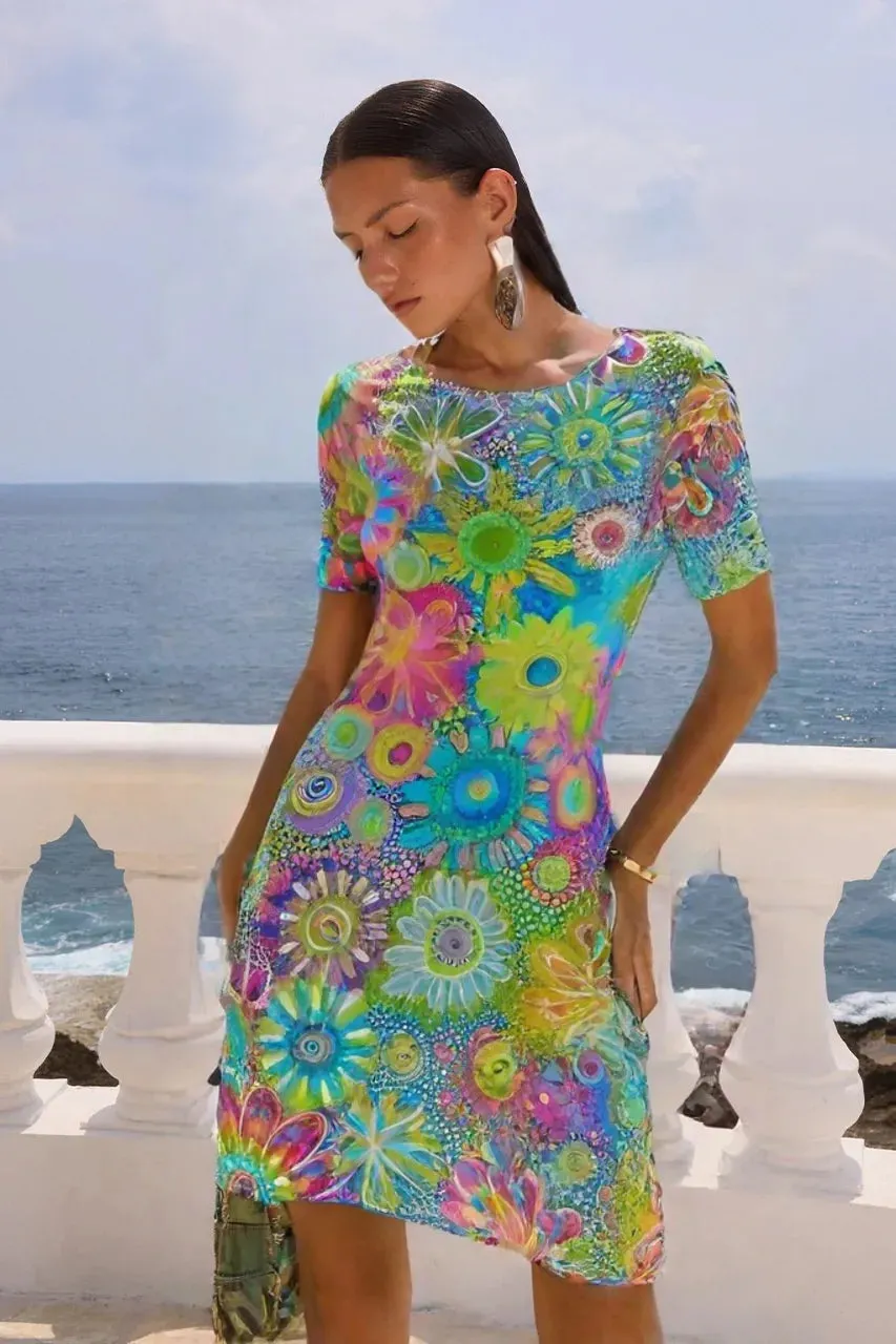 Diana | Sunny Floral Dress
