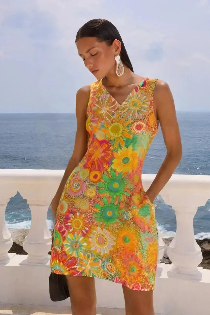 Diana | Sunny Floral Dress