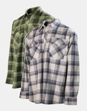Drover Shirt Twin Pack Grey/Sage