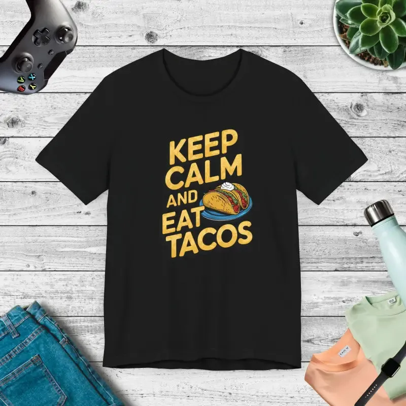 Eat Tacos Unisex Jersey Tee for Taco Lovers