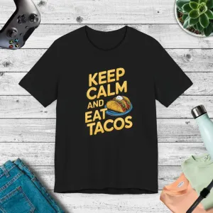 Eat Tacos Unisex Jersey Tee for Taco Lovers