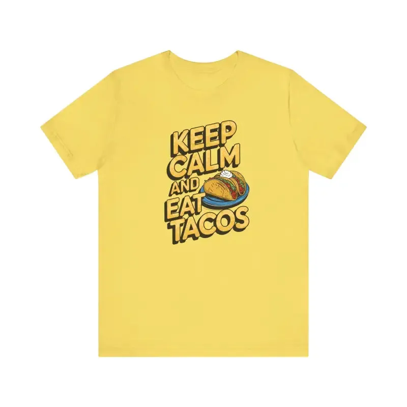 Eat Tacos Unisex Jersey Tee for Taco Lovers