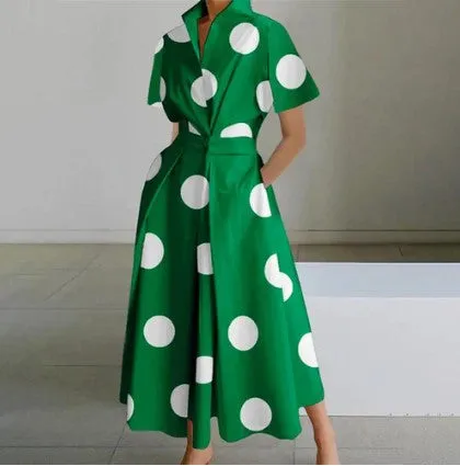 Elena – Dotted Women’s Dress