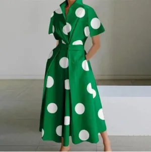 Elena – Dotted Women’s Dress
