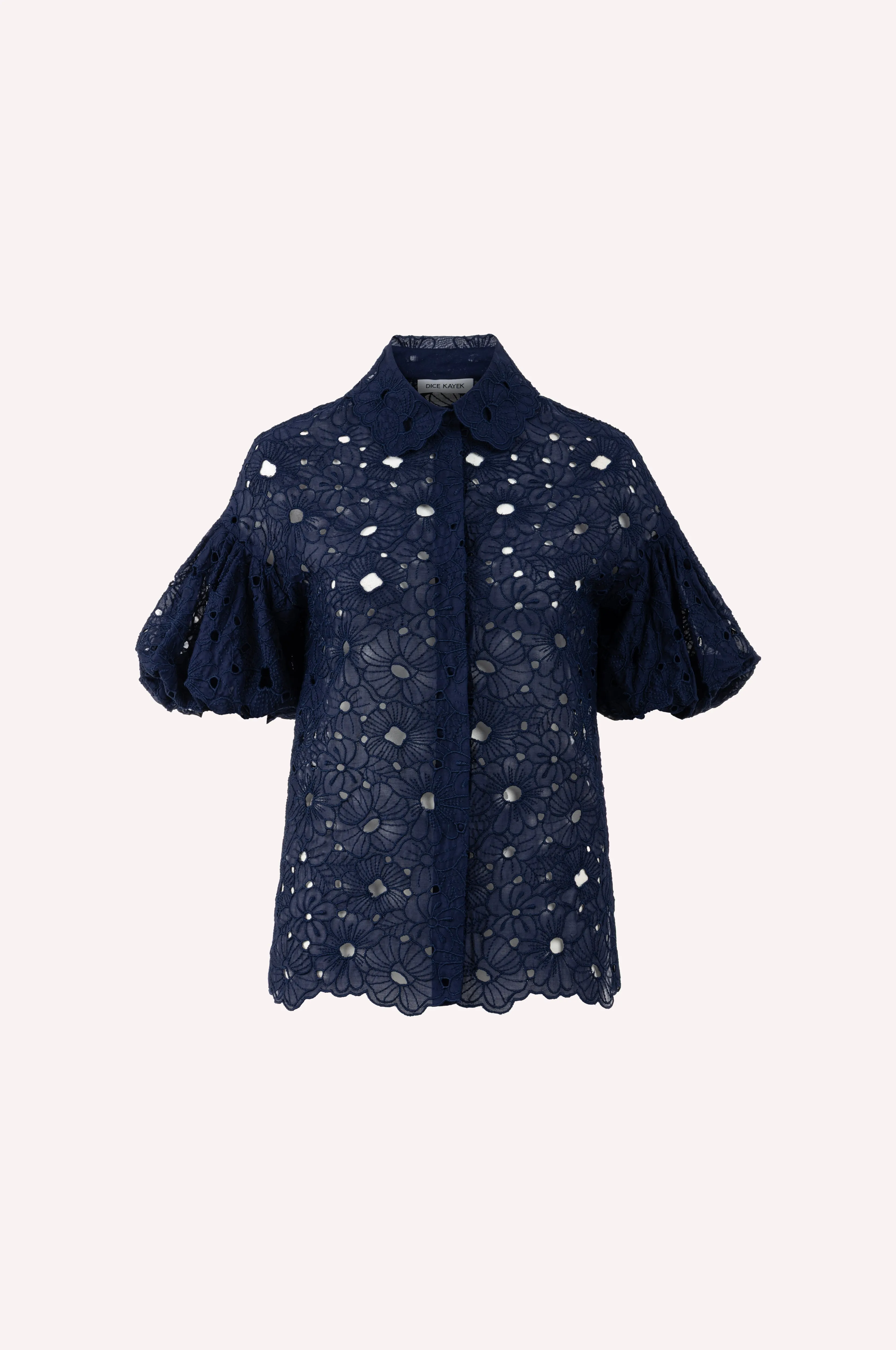 Embroidered Cotton Poplin Blouse