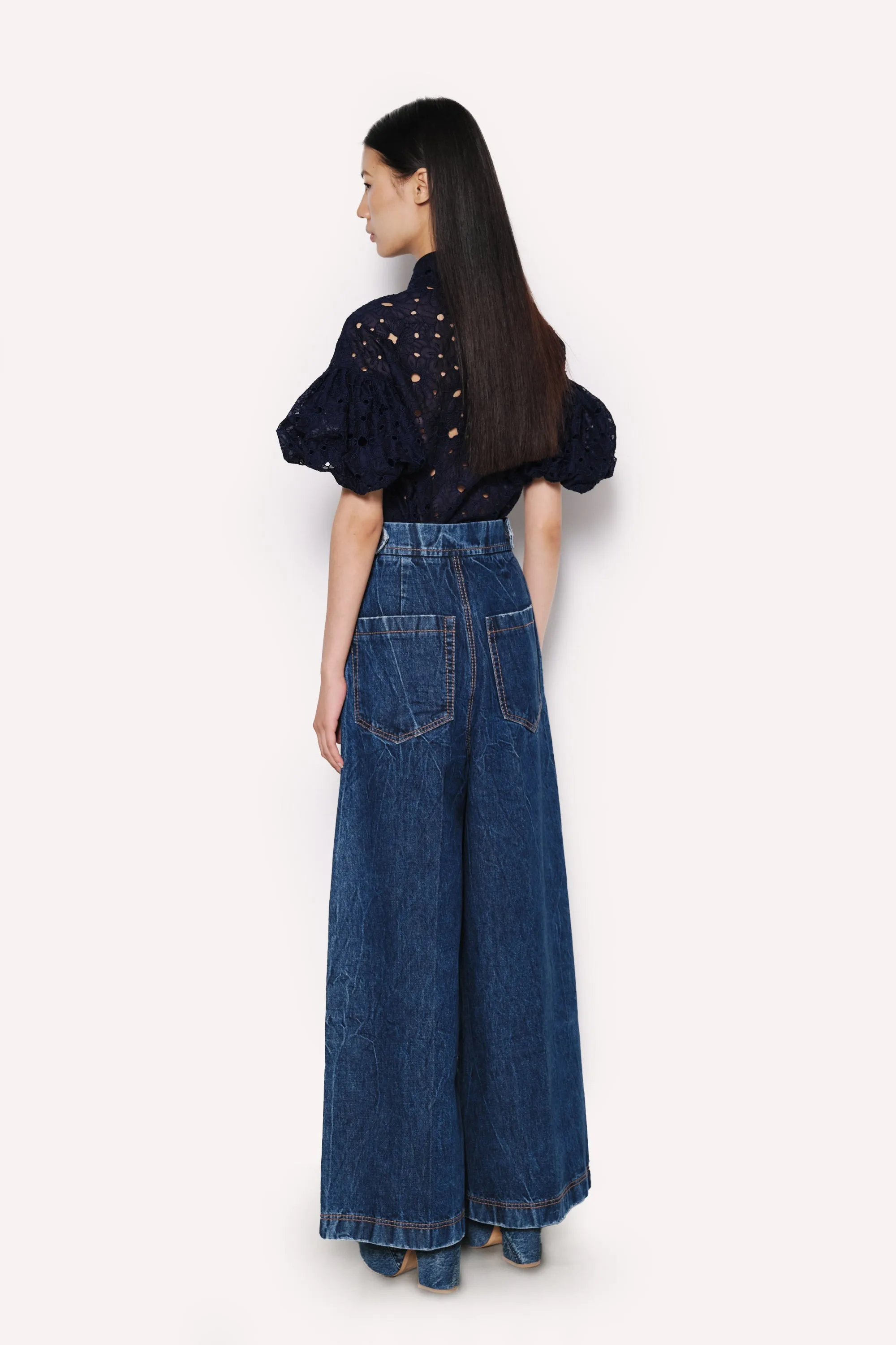 Embroidered Cotton Poplin Blouse