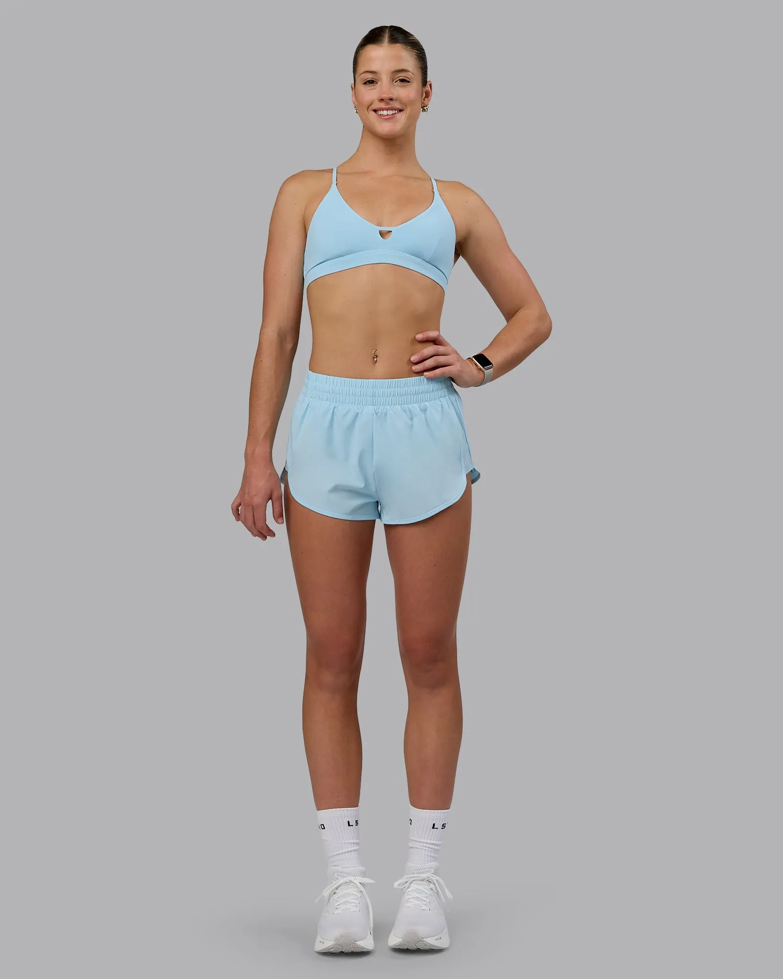 Energy 1.8" Training Short - Crystal Blue