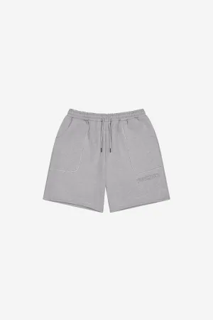 Exposed Seam Shorts | Grey