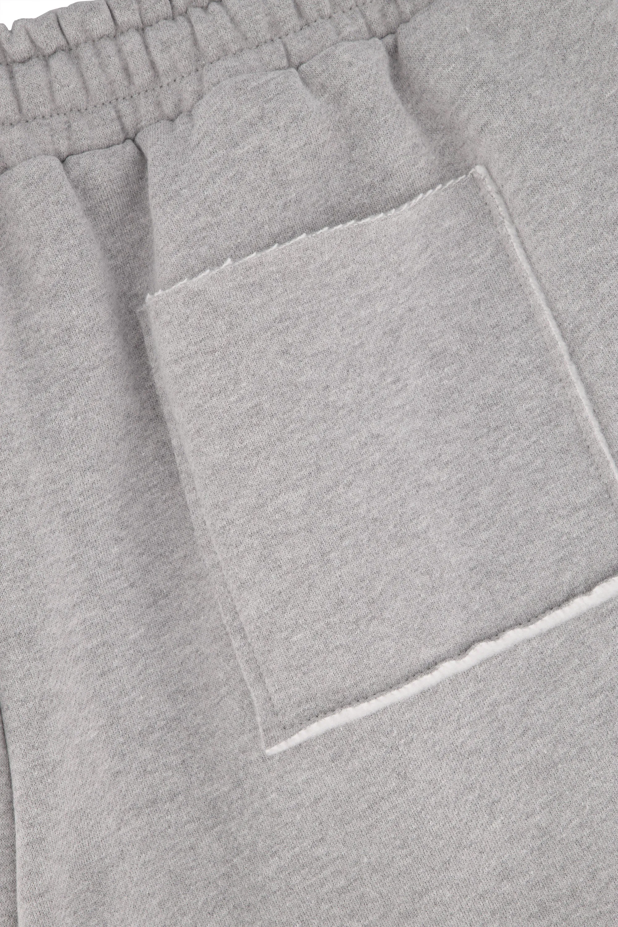 Exposed Seam Shorts | Grey