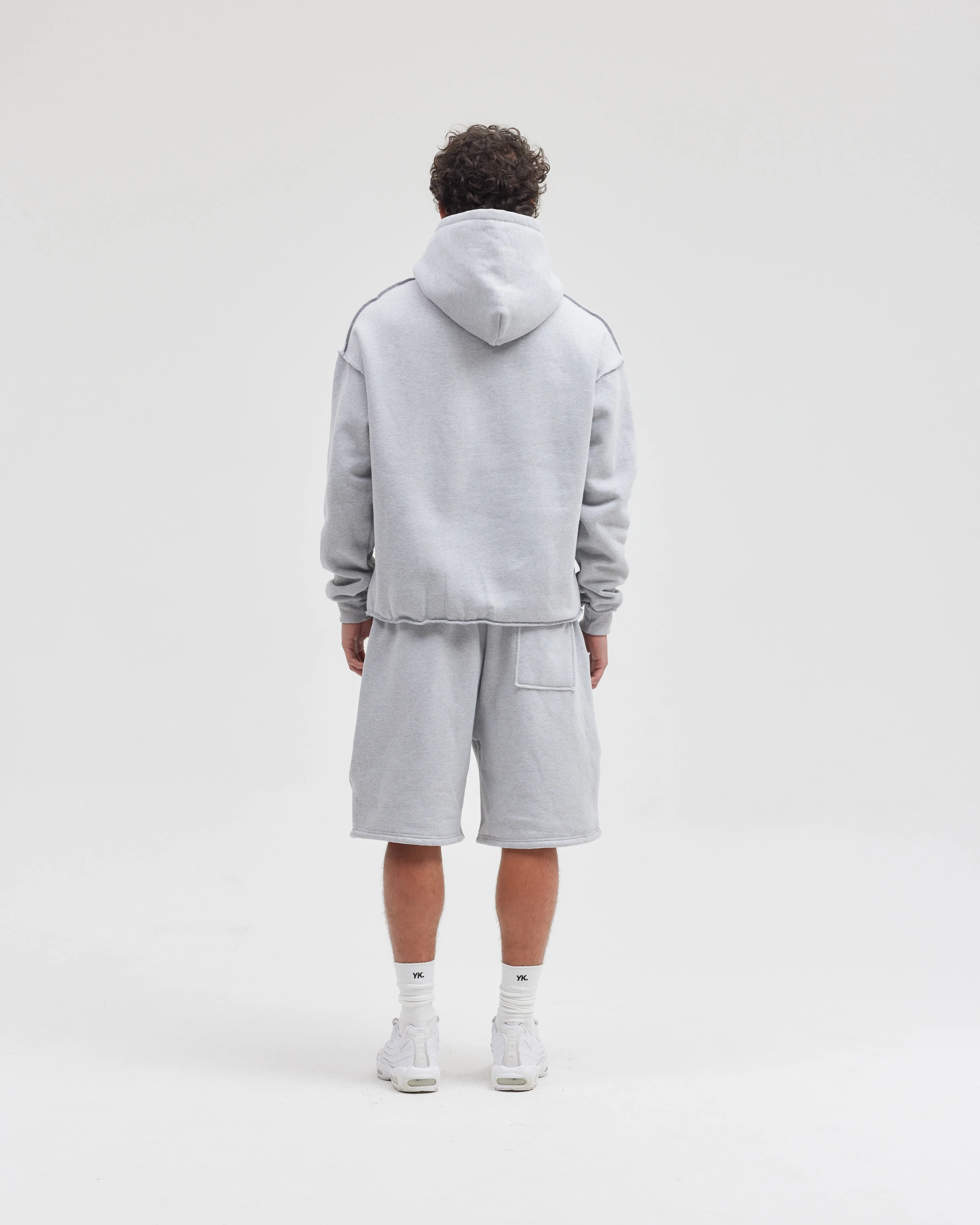 Exposed Seam Shorts | Grey