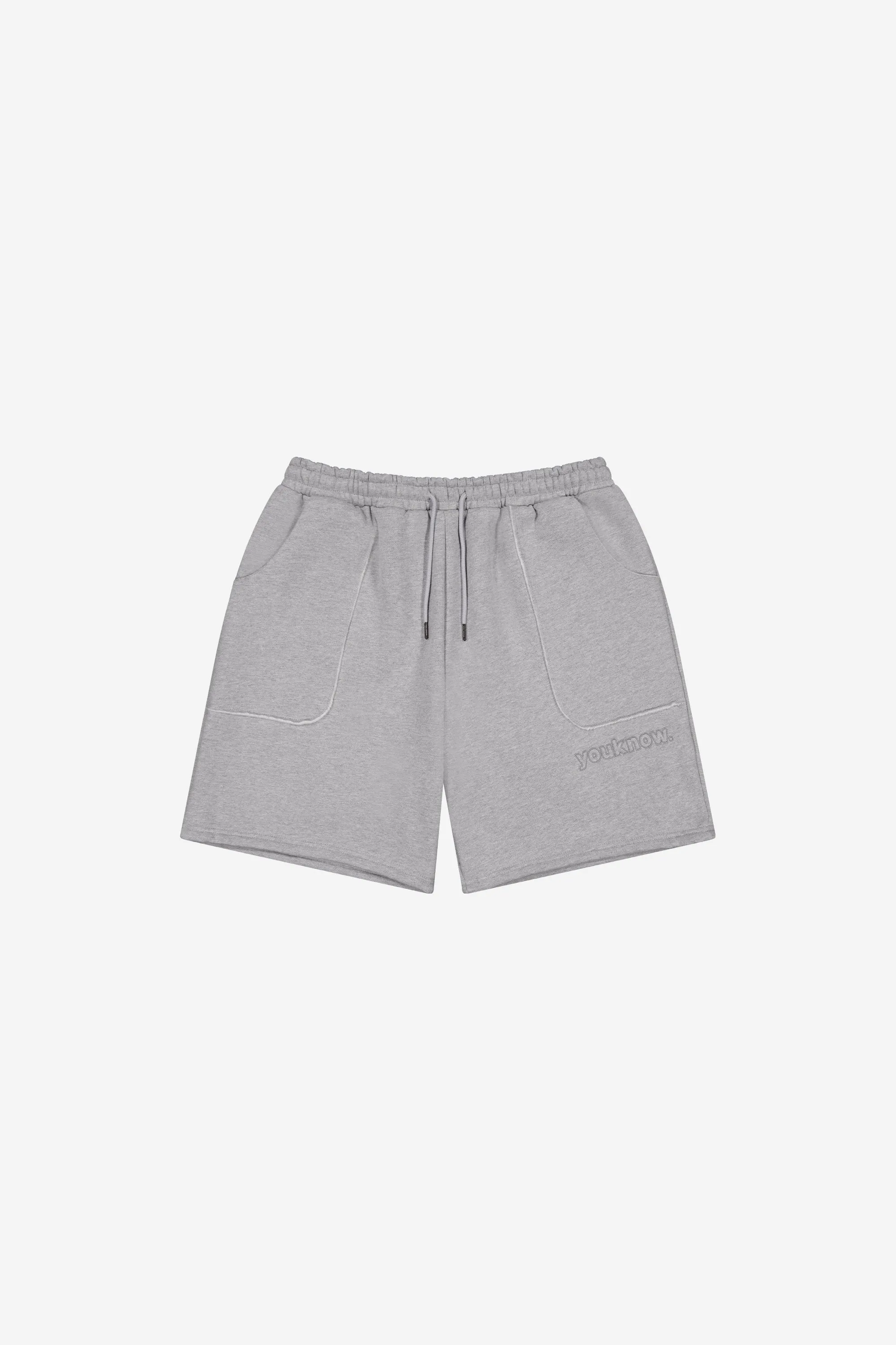 Exposed Seam Shorts | Grey