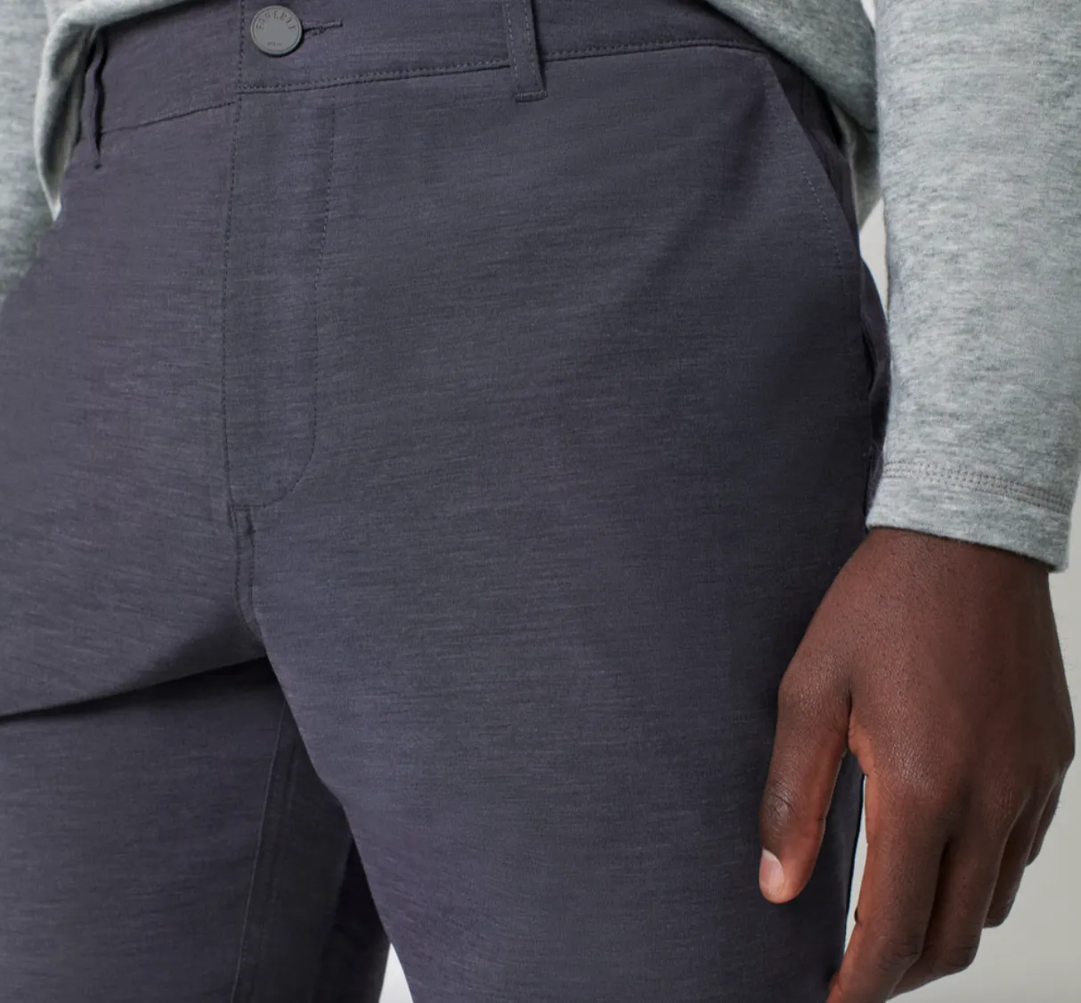 Faherty Men All Day Short Charcoal