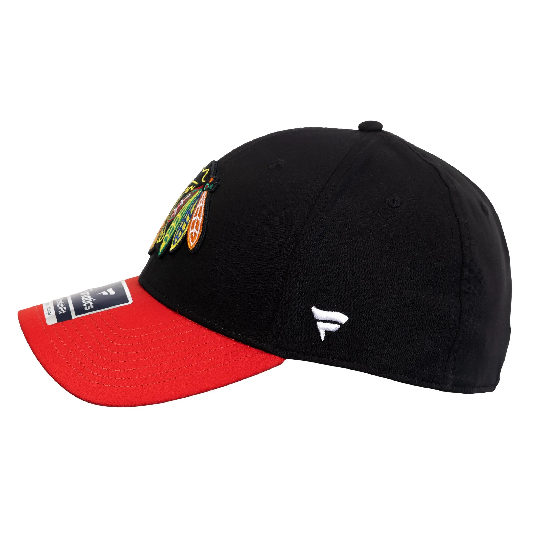 Fanatics Core Structured Stretch Hat - Chicago Blackhawks Black