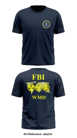 FBI Store 1 Core Men's SS Performance Tee - 2rDEfW
