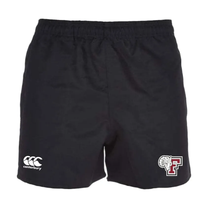 Fordham University Professional Polyester Rugby Short by Canterbury