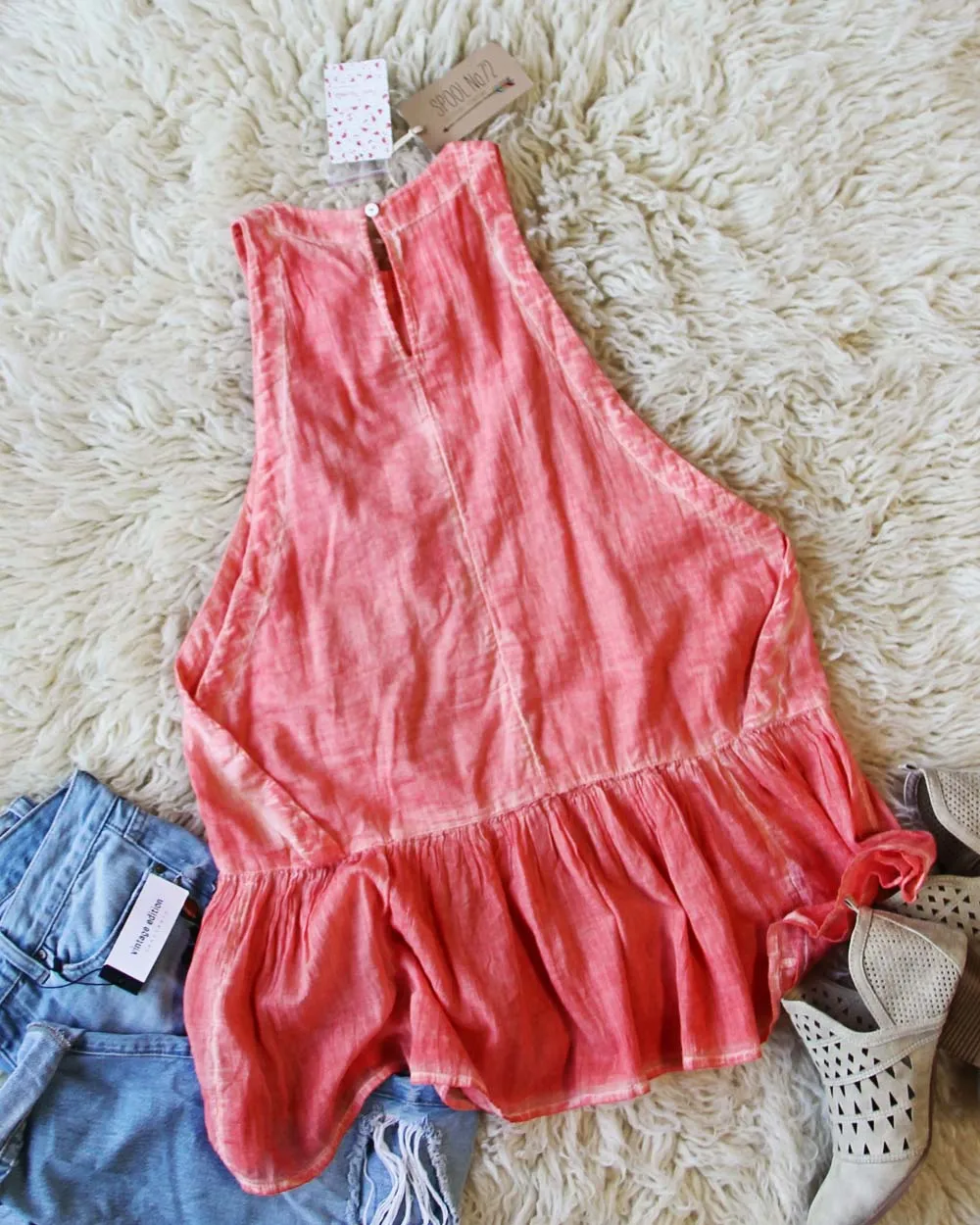Free People Breathless Moments Tunic Tank