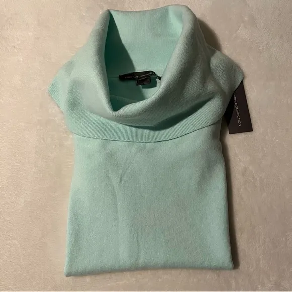 French Connection Cowl-Neck Tunic Sweater