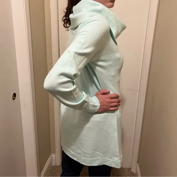 French Connection Cowl-Neck Tunic Sweater