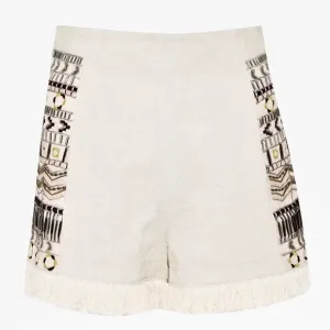 French Connection Embroidered Shorts