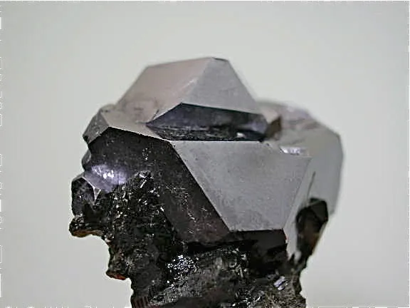 Galena on Sphalerite, Gjudurska Mine, Zlatograd District, Smolyan Oblast, Bulgaria Miniature 1.7 x 3 x 3.5 cm $45. Online 6/16. SOLD.
