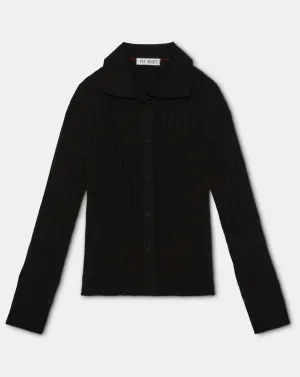 GISELLE RELAXING SHIRT IN BLACK