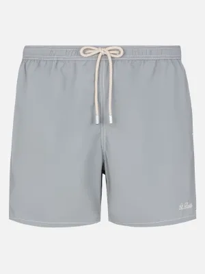 Grey mid-length classic light swim shorts Patmos