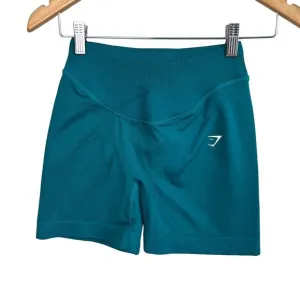 Gymshark Sweat Seamless Sculpt Shorts S Rich Teal
