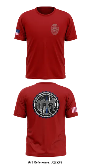 Hampton Roads Regional Jail Store 1 Core Men's SS Performance Tee - azckPt