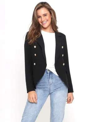 Hayden Fitted Blazer - Black