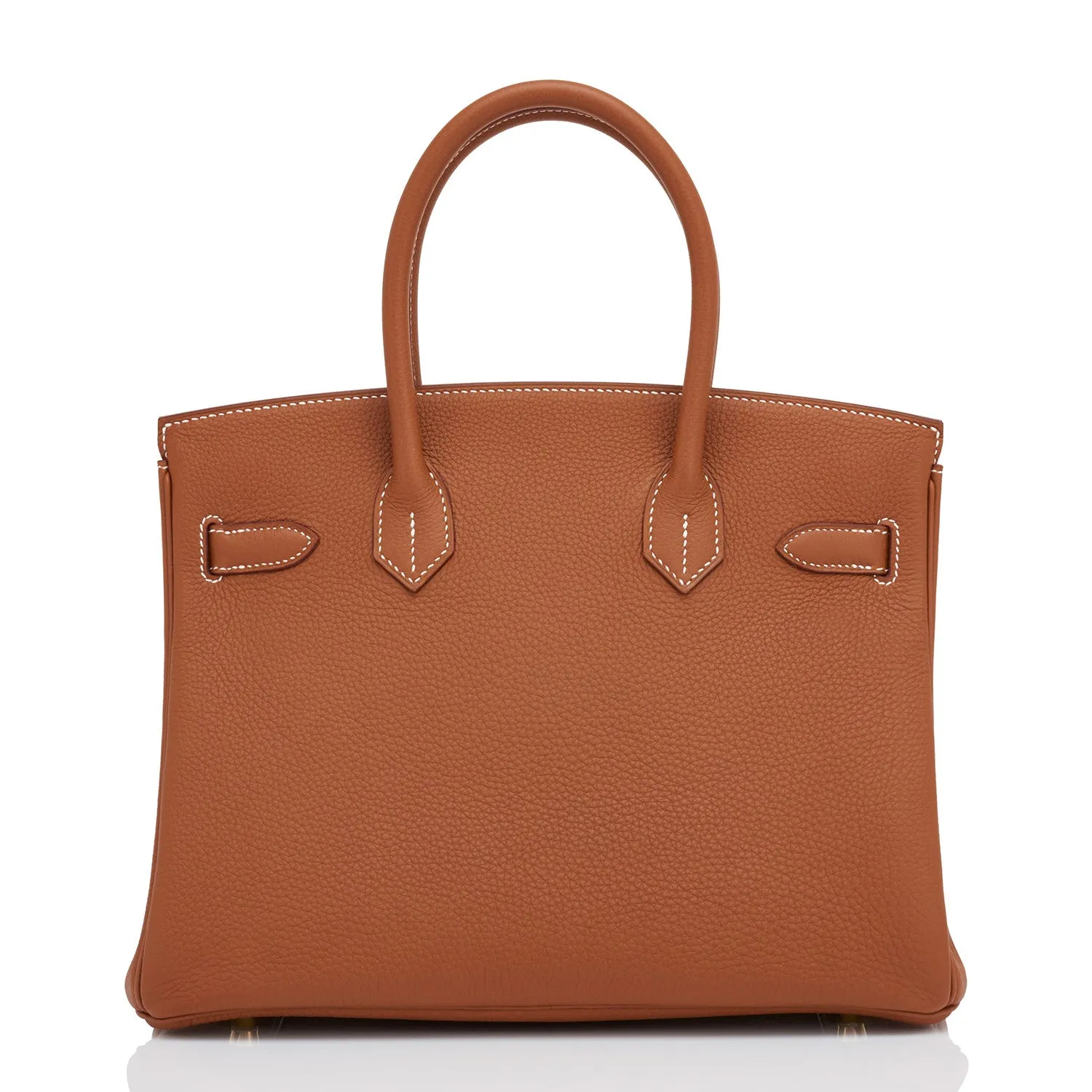 Hermes Gold Togo Camel Tan 30cm Birkin Gold Hardware