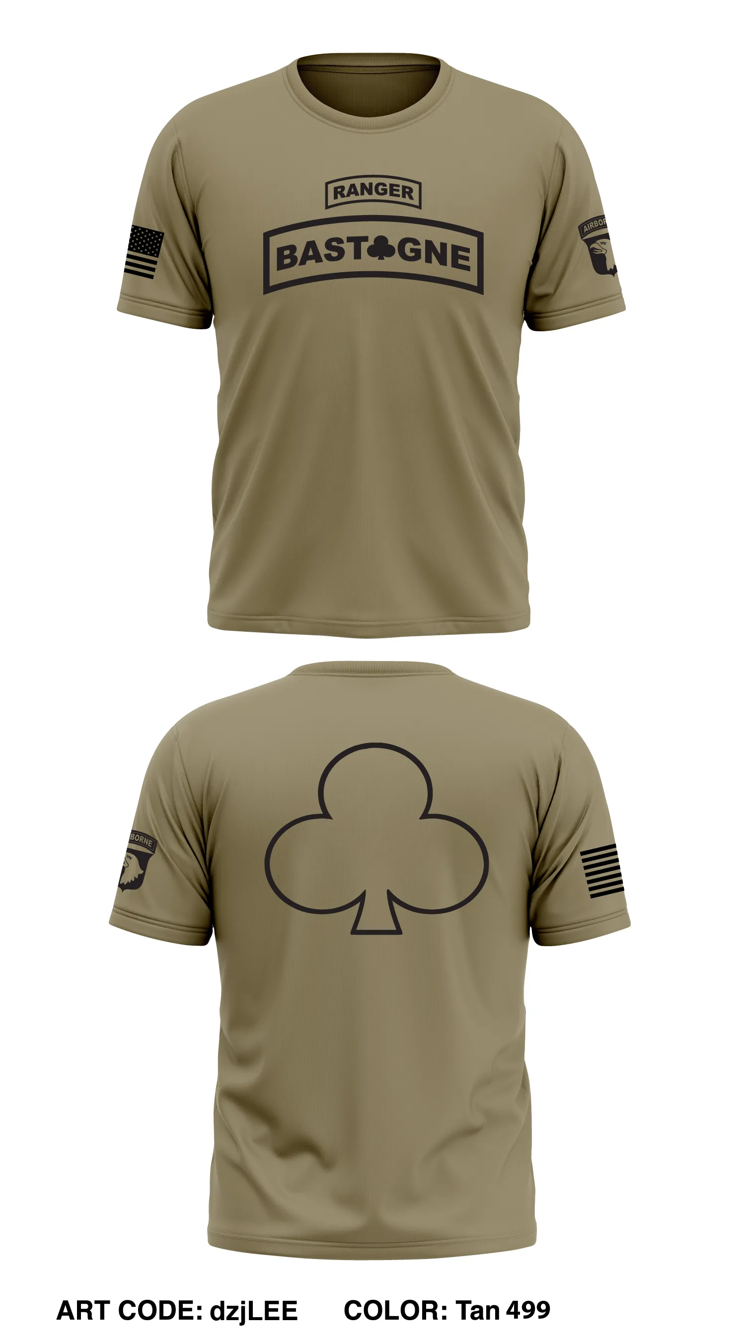 HHC, 1BCT, 101st ABN DIV Store 1 Core Men's SS Performance Tee - dzjLEE