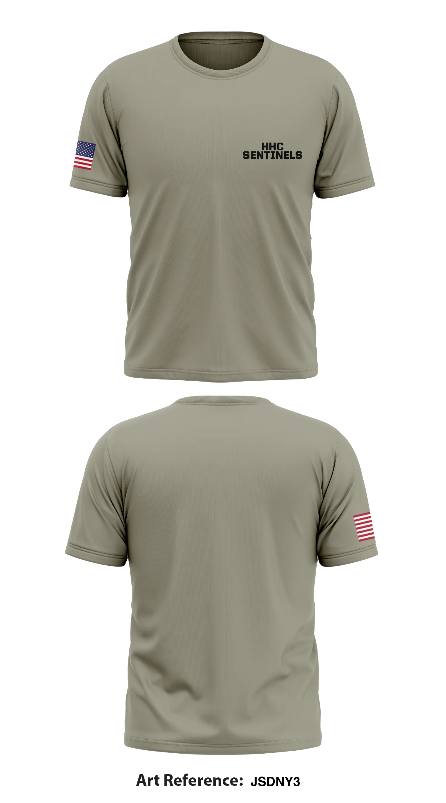 HHC Sentinels  Store 1 Core Men's SS Performance Tee - JSDNY3