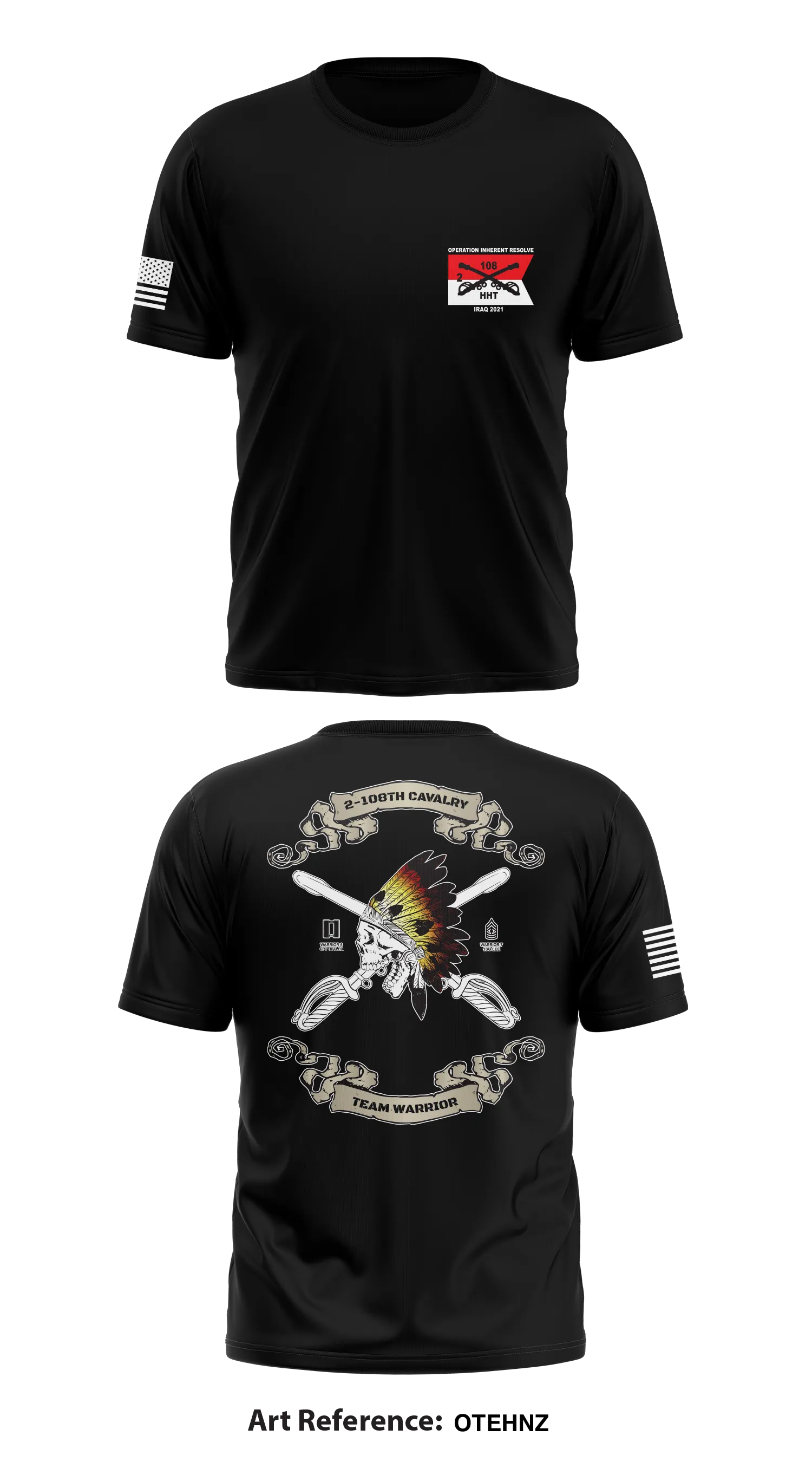 HHT, 2-108TH CAV, 256TH IBCT Store 1 Core Men's SS Performance Tee - OteHNz