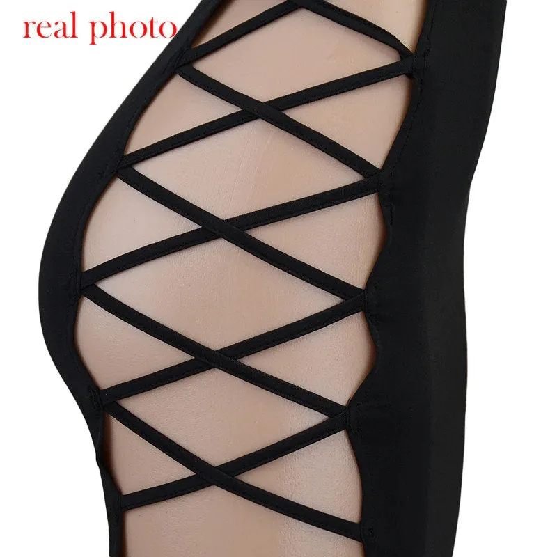 High Neck Elegant Dress