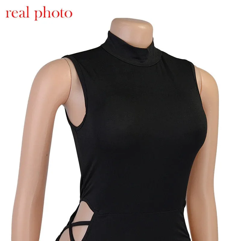 High Neck Elegant Dress