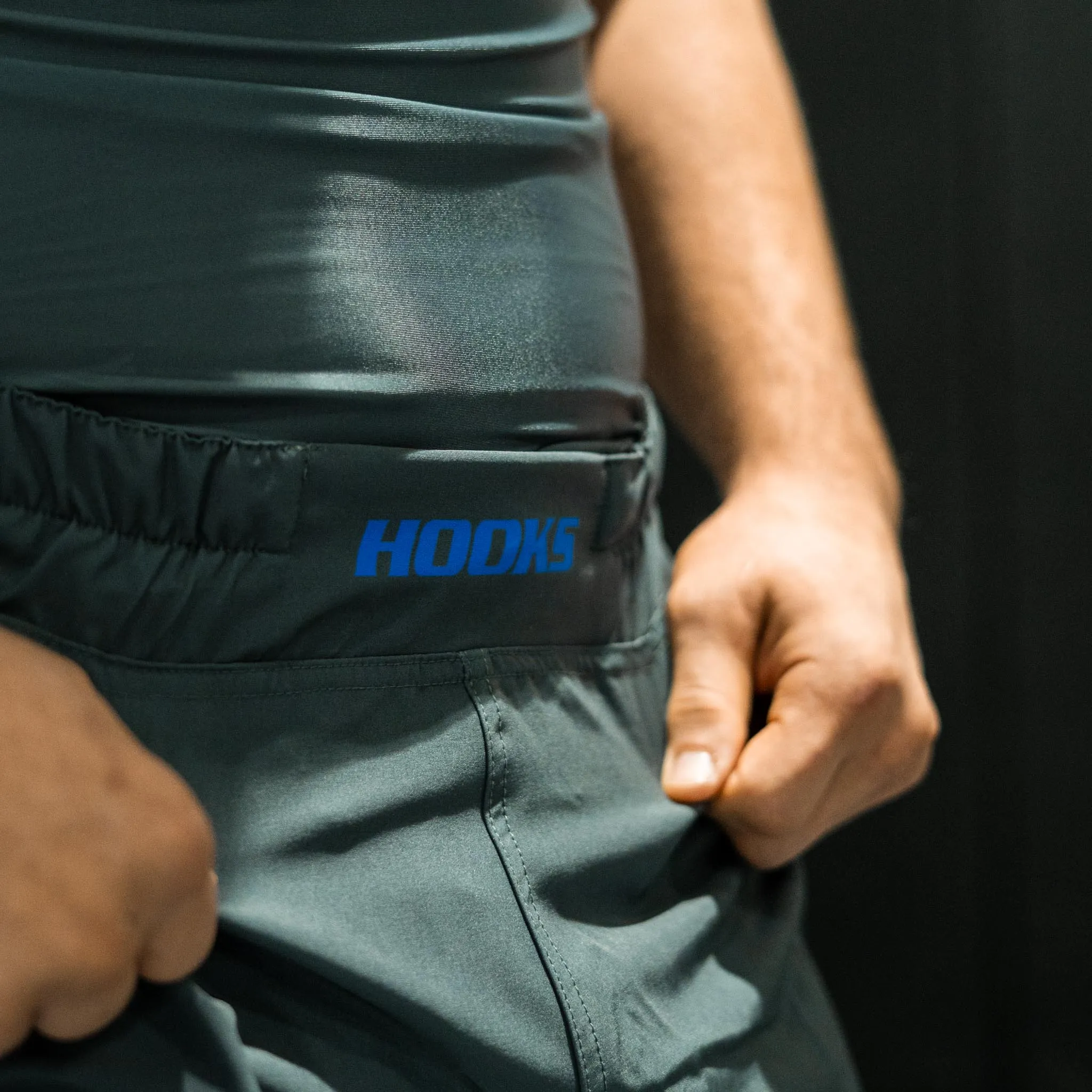 Hooks Fusion BJJ Grappling Shorts - Coal