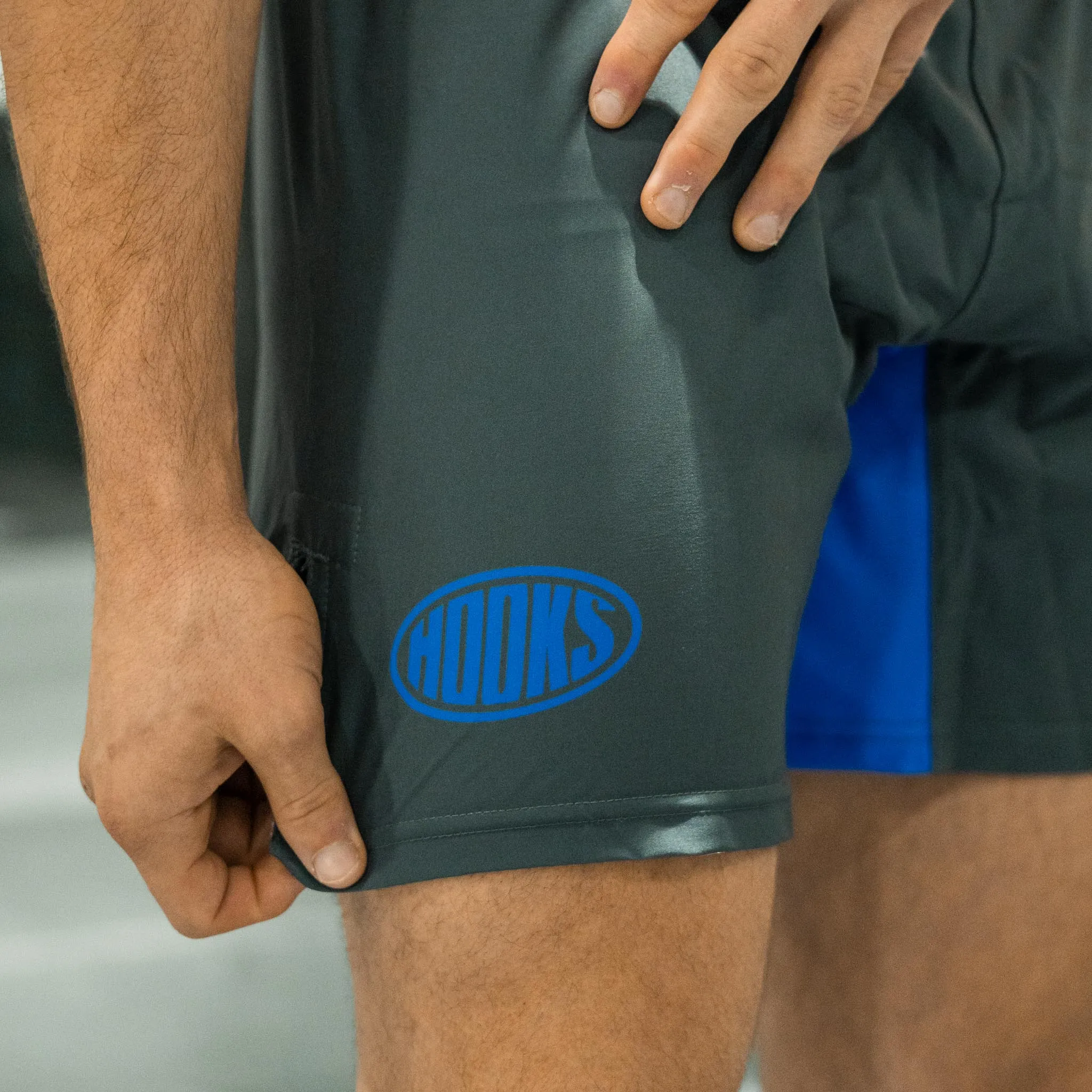 Hooks Fusion BJJ Grappling Shorts - Coal