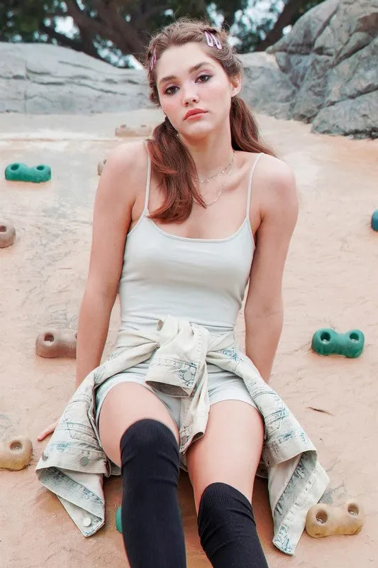 HYFVE Loving Me Fitted Sleeveless Romper