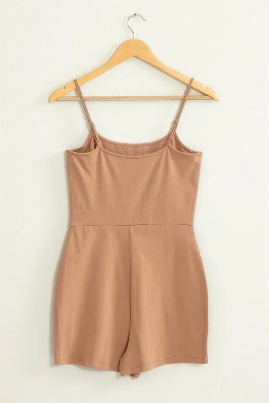 HYFVE Loving Me Fitted Sleeveless Romper