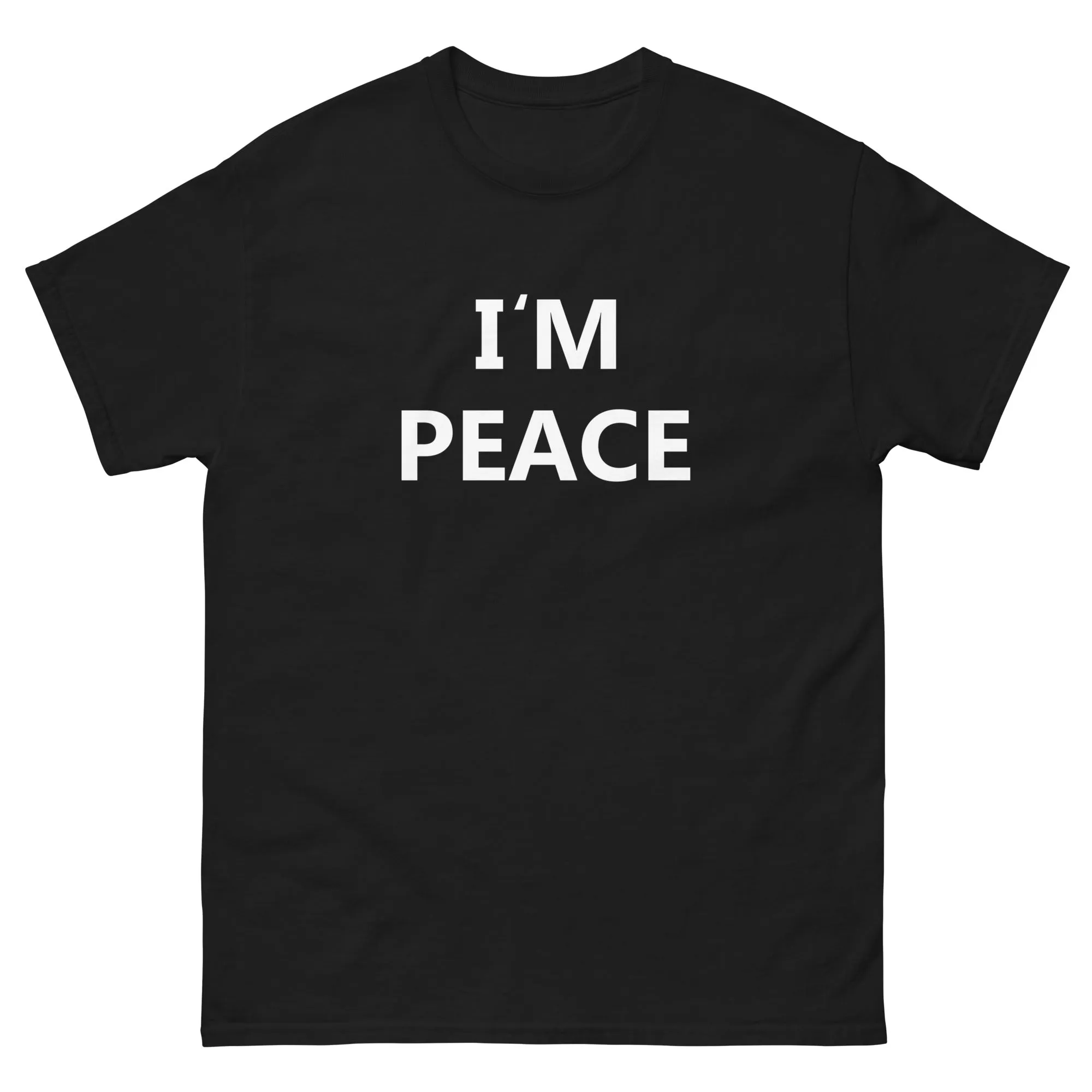 I Come in Peace & I'm Peace Couples Meme Shirts