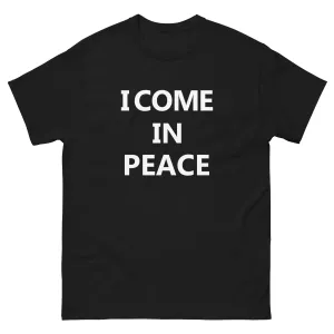 I Come in Peace & I'm Peace Couples Meme Shirts