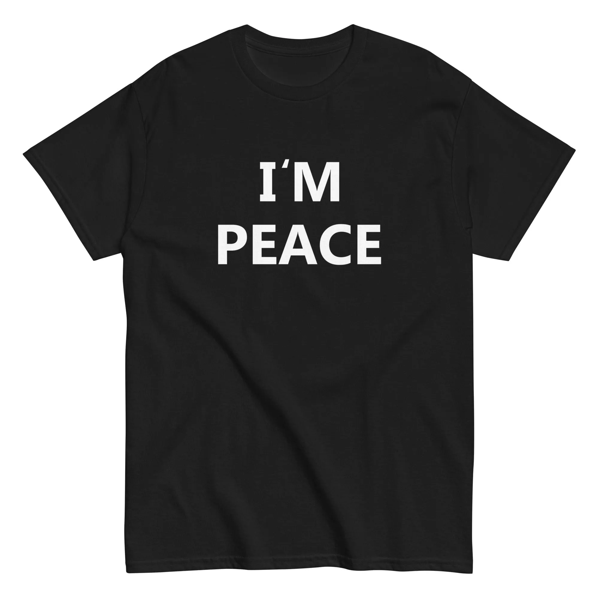 I Come in Peace & I'm Peace Couples Meme Shirts